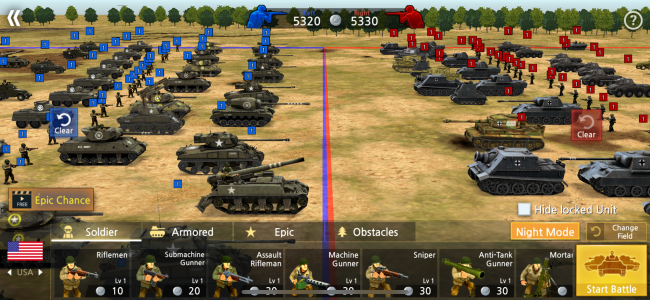 اسکرین شات 2 بازی WW2 Battlefields Sim Lite