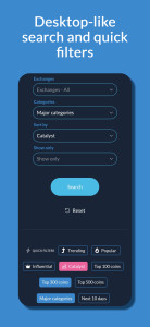 اسکرین شات 2 برنامه CoinMarketCal