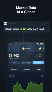 اسکرین شات برنامه CoinCodex - Live Crypto Prices 4
