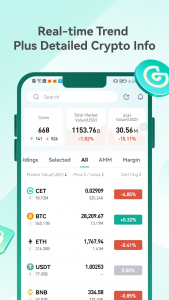 اسکرین شات برنامه CoinEx - Buy BTC, ETH Easily 4