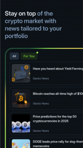 اسکرین شات 6 برنامه CoinGecko: Crypto Tracker, NFT