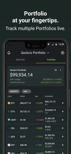اسکرین شات برنامه CoinGecko - Live Crypto Prices 3