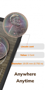 اسکرین شات 2 برنامه CoinID - snap & identify coins