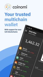 اسکرین شات 1 برنامه کوینومی Coinomi Wallet :: Bitcoin Ethereum Altcoins Tokens