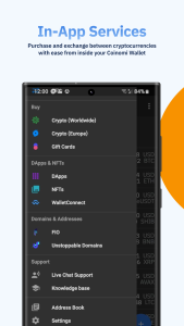 اسکرین شات 3 برنامه کوینومی Coinomi Wallet :: Bitcoin Ethereum Altcoins Tokens