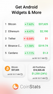 اسکرین شات برنامه CoinStats - Crypto Portfolio 8