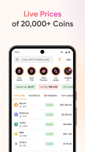 اسکرین شات برنامه CoinStats - Crypto Tracker 2