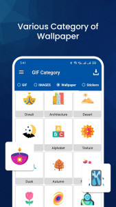 اسکرین شات 3 برنامه GIF For WhatsApp