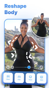 اسکرین شات 2 برنامه Facelab - Selfie Face Editor