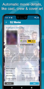اسکرین شات برنامه CLZ Movies - catalog your DVD / Blu-ray collection 2
