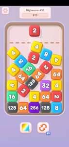 اسکرین شات 5 بازی Cubes 2048