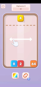 اسکرین شات 1 بازی Cubes 2048