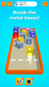 اسکرین شات بازی Chain Cube: 2048 3D merge game 5