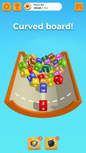 اسکرین شات 5 بازی Chain Cube 2048: 3D merge game