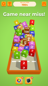 اسکرین شات 4 بازی Chain Cube 2048: 3D merge game