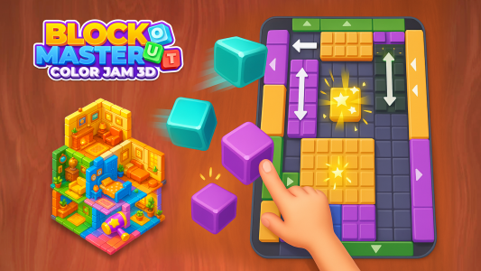 اسکرین شات 8 بازی Block Out Master: Color Jam 3D