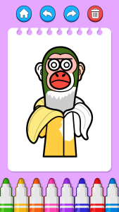 اسکرین شات 1 بازی Braindot Color: Draw Monsters