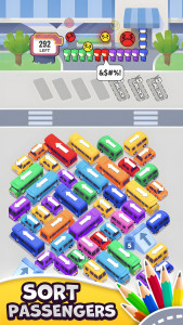 اسکرین شات 2 بازی Bus Frenzy - Traffic Jam