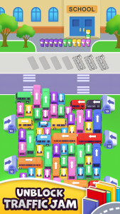 اسکرین شات 1 بازی Bus Frenzy - Traffic Jam