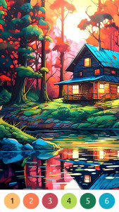 اسکرین شات 2 بازی Paint.ly - Paint by Number