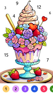 اسکرین شات 2 بازی Paint.ly - Zen Color By Number