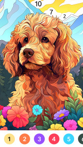 اسکرین شات 1 بازی Paint.ly - Zen Color By Number