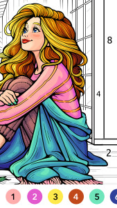 اسکرین شات 4 بازی Paint.ly - Zen Color By Number