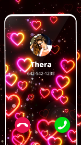 اسکرین شات 1 برنامه Color Call Screen & Themes