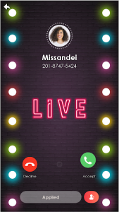 اسکرین شات برنامه Color Flash Launcher - Call Screen , Phone Themes 4