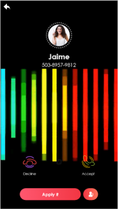 اسکرین شات برنامه Color Flash Launcher - Call Screen , Phone Themes 6
