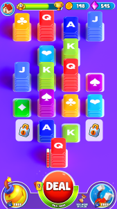 اسکرین شات 5 بازی Color Card Shuffle Sort Game