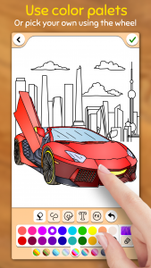 اسکرین شات بازی Cars Coloring & Drawing Game 4