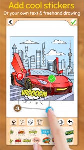 اسکرین شات بازی Cars Coloring & Drawing Game 6