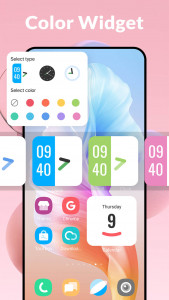 اسکرین شات 5 برنامه Color Launcher, cool themes