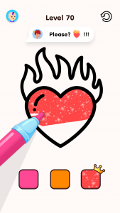 اسکرین شات 3 بازی Color Love: Color Page ASMR
