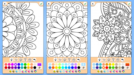 اسکرین شات بازی Mandala Coloring Pages 1