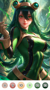 اسکرین شات 7 بازی Color Fan - Color By Number