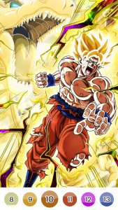 اسکرین شات 6 بازی Color Fan - Color By Number