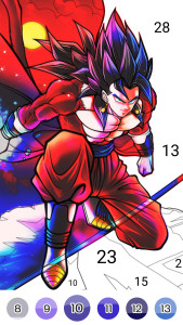 اسکرین شات 4 بازی Color Fan - Color By Number