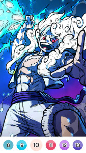 اسکرین شات 3 بازی Color Fan - Color By Number