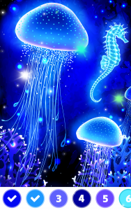 اسکرین شات 3 برنامه Color123 - Paint by Number