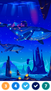 اسکرین شات 4 برنامه Color123 - Paint by Number