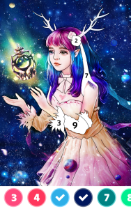 اسکرین شات 5 برنامه Color123 - Paint by Number