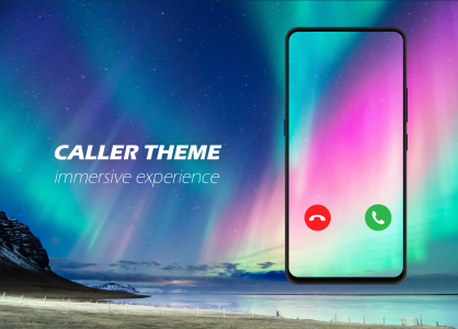 اسکرین شات برنامه Caller Theme Screen Color Call 7
