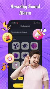 اسکرین شات برنامه Full Battery Alarm 4