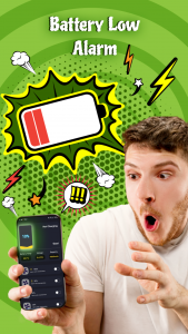 اسکرین شات برنامه Full Battery Alarm 2