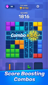 اسکرین شات 2 بازی Block Puzzle:Color Blast