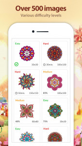 اسکرین شات برنامه Mandala Color by Number 1