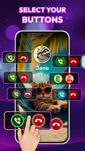 اسکرین شات 4 برنامه Call Theme & Color Phone Call