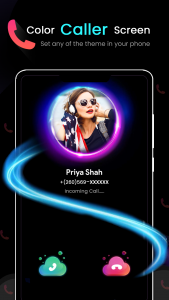 اسکرین شات برنامه Color Caller Screen 5